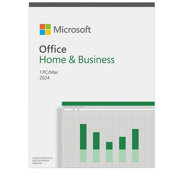 Licenta retail Microsoft Office 2024 Home and Business English Medialess